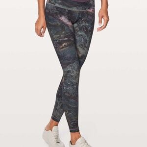 Lululemon Wunder Under Low-Rise Tight Full-On Luxtreme 28" Radiant Multi, Size 6